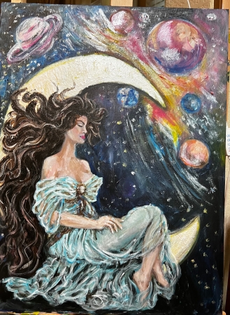 Moonstruck by artist Louise Raimondi
